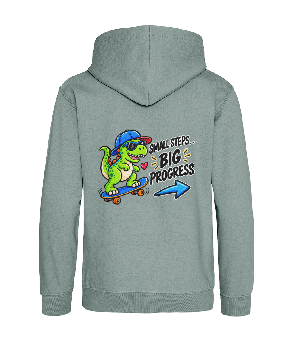 Small Steps, Big Progress – Boys Hoodie