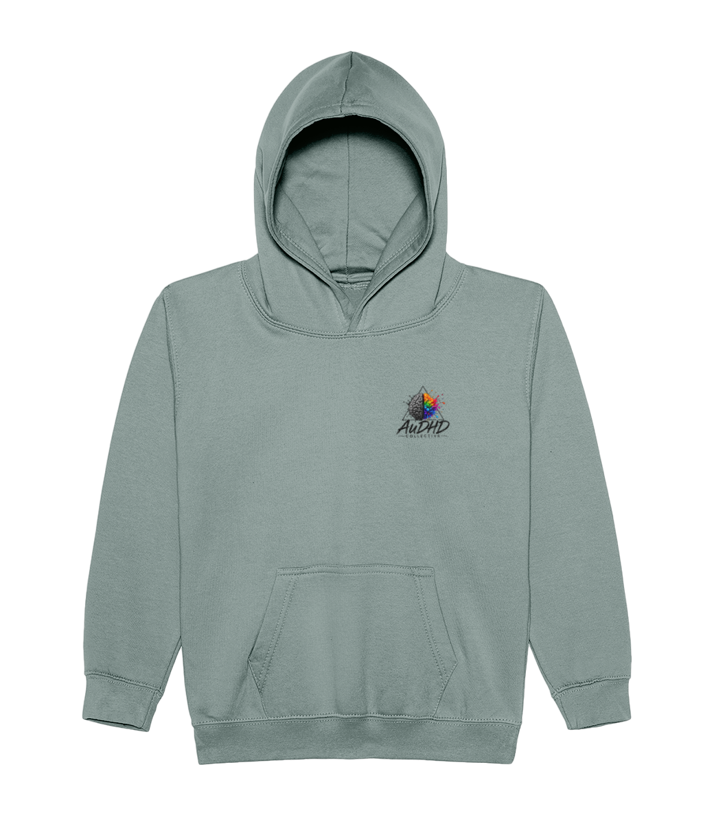 Little Monster Big Heart – Dusty Green – front