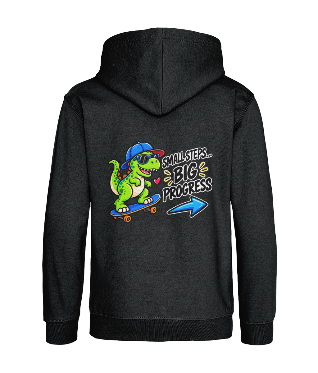 Small Steps, Big Progress – Boys Hoodie