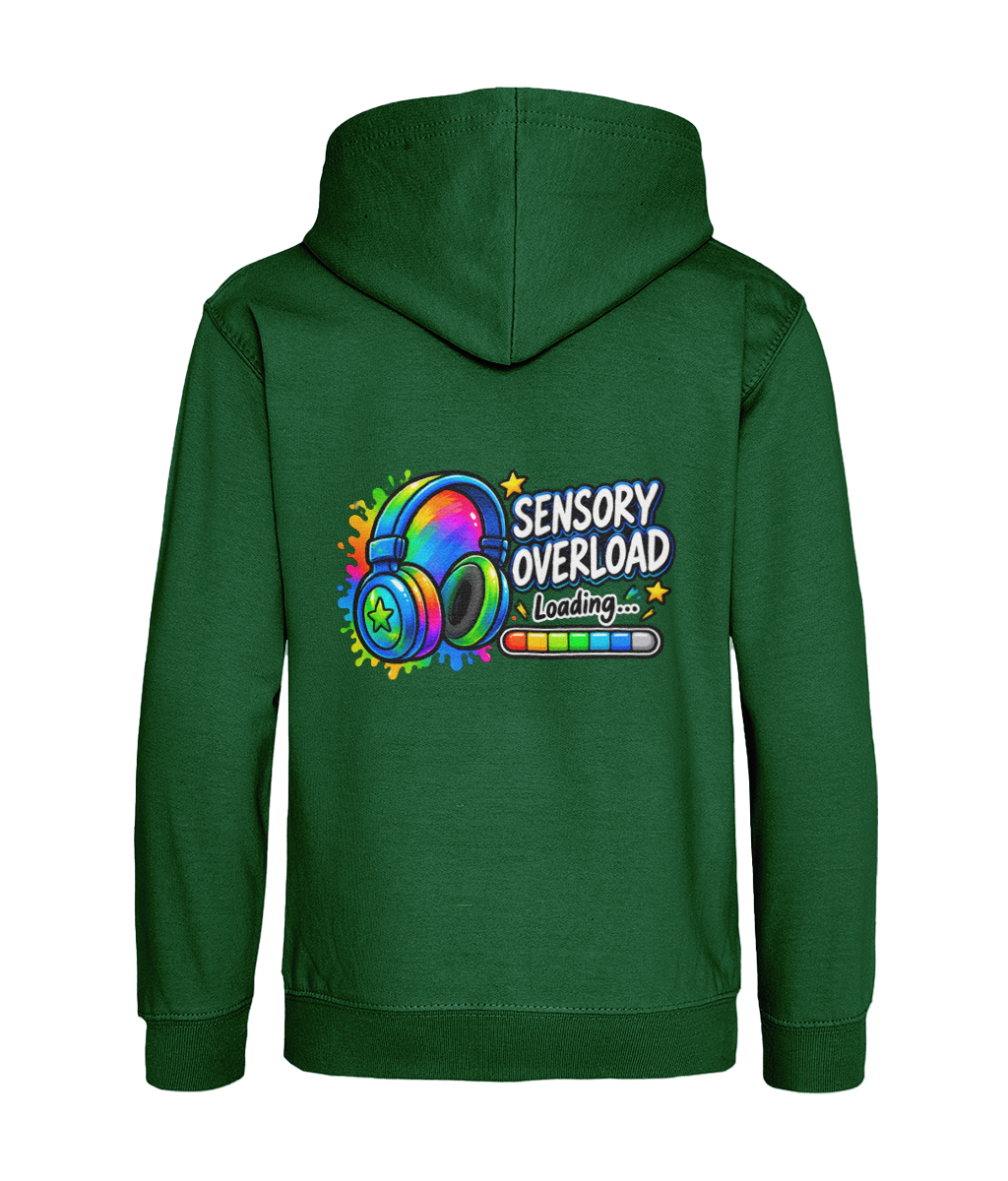 Sensory Overload Loading – Bottle Green – back