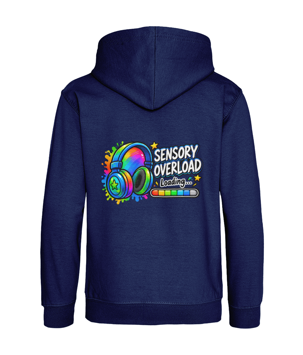 Sensory Overload Loading – Oxford Navy – back