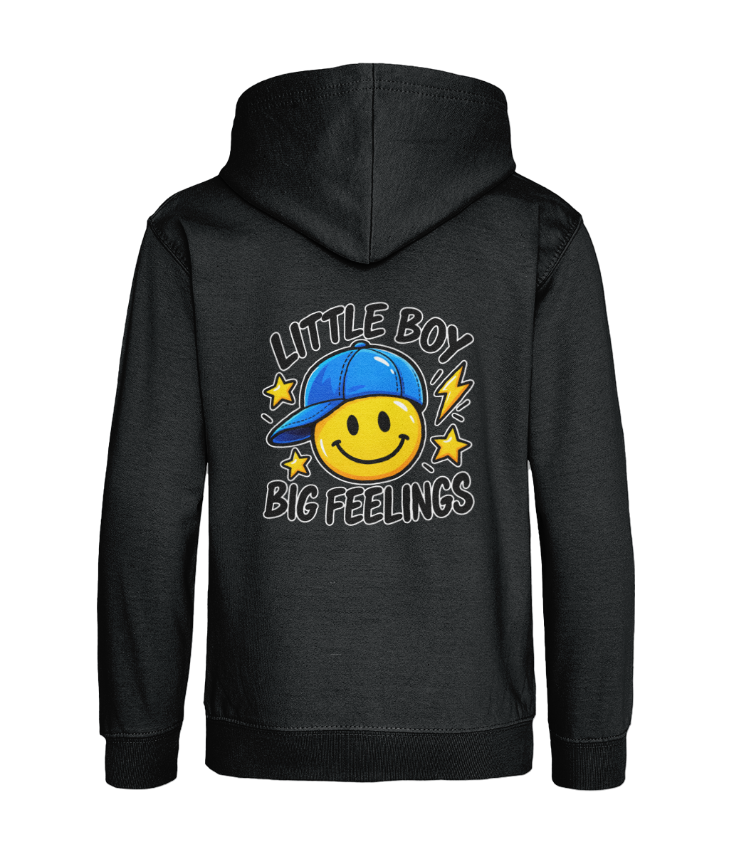 Little Boy, Big Feelings – Jet Black – back