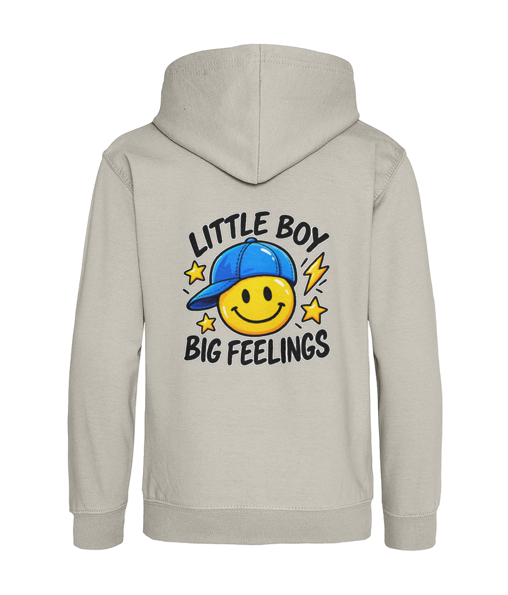 Little Boy, Big Feelings – Natural Stone – back
