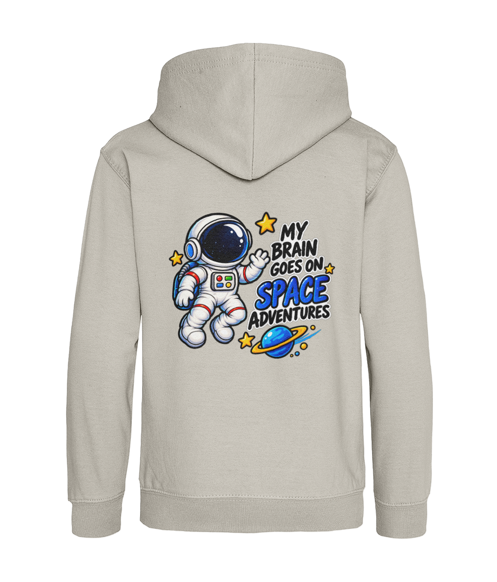 My Brain Goes on Space Adventures – Natural Stone – back