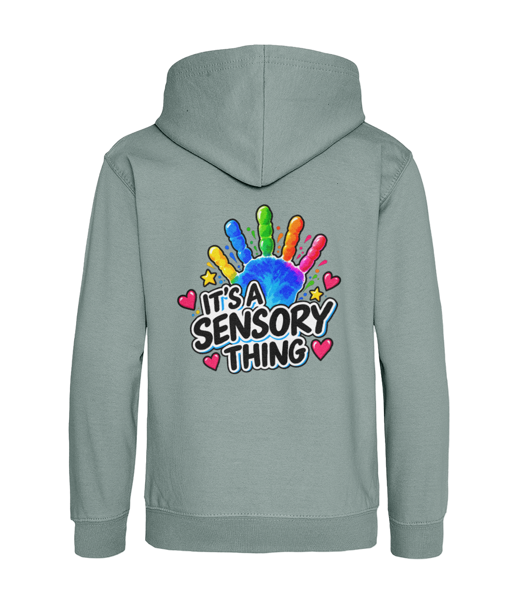 It’s a Sensory Thing – Dusty Green – back