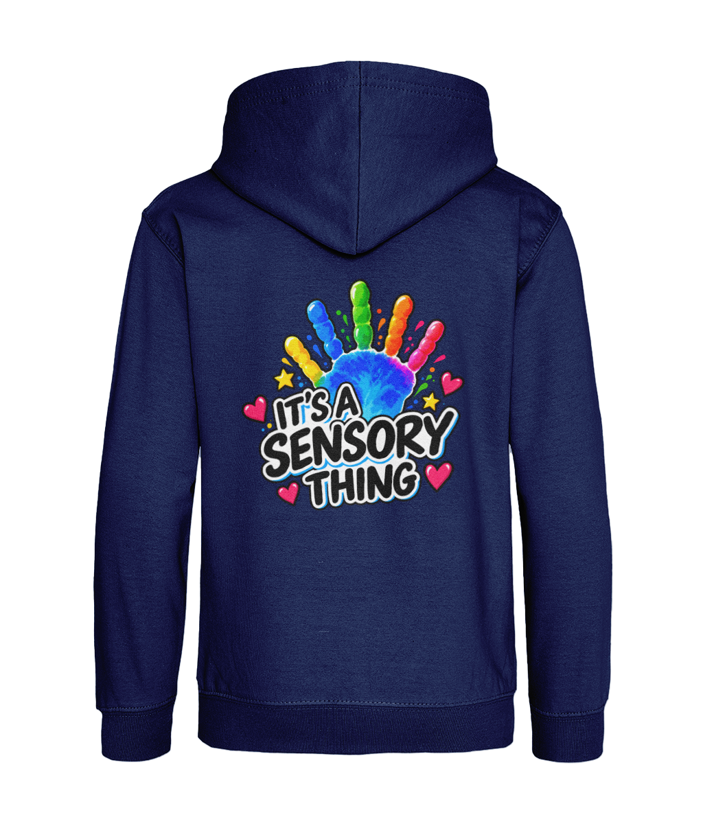 It’s a Sensory Thing – Oxford Navy – back