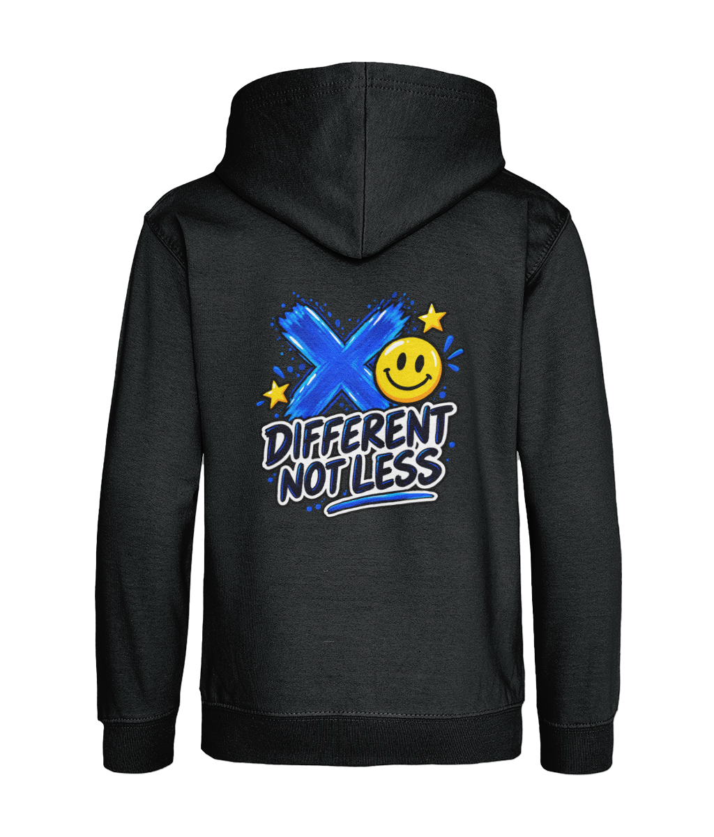 Different Not Less – Jet Black – back