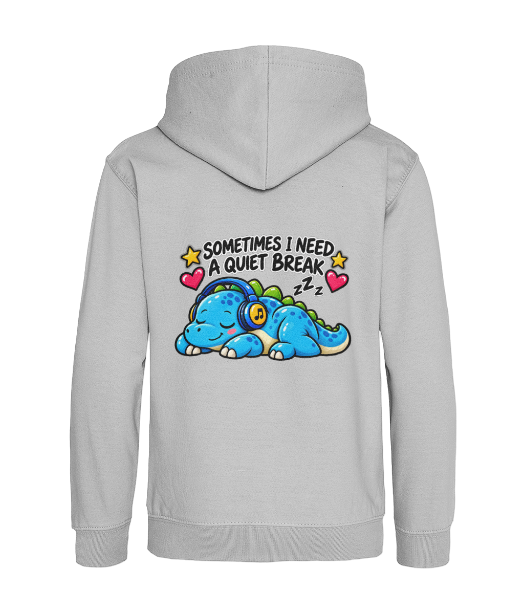 Sometimes I Need a Quiet Break – Heather Grey – back