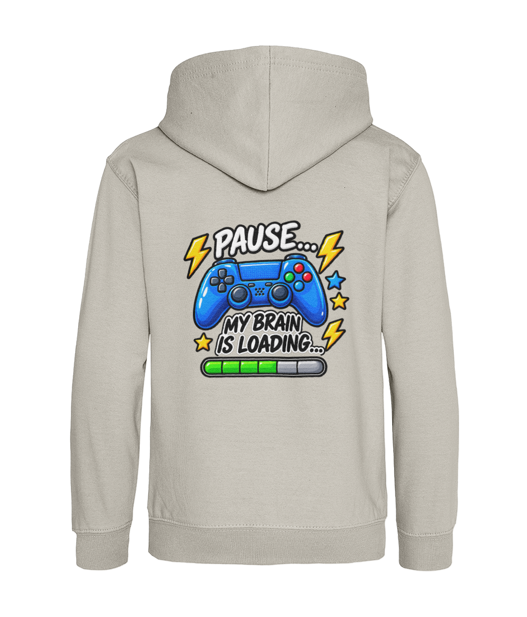 Pause… My Brain Is Loading… – Natural Stone – back