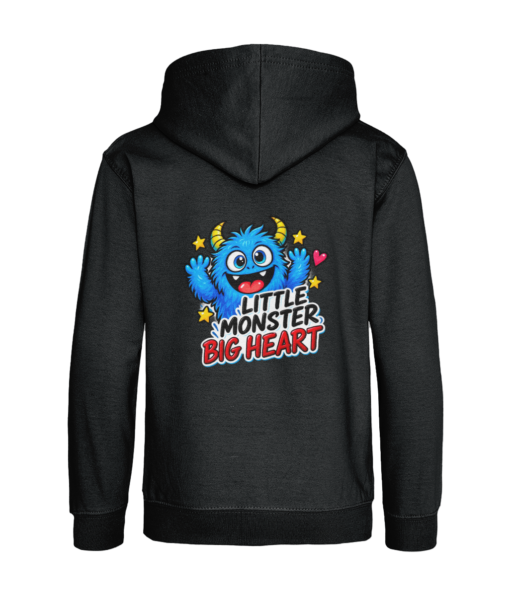 Little Monster Big Heart – Jet Black – back