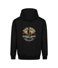 Dad Mode – SEN Dad Hoodie (Design 1), Deep Black, back design