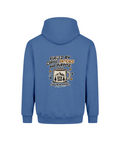 Fueled by Coffee, Patience & Purpose – SEN Dad Hoodie, Atlantic Blue, back view