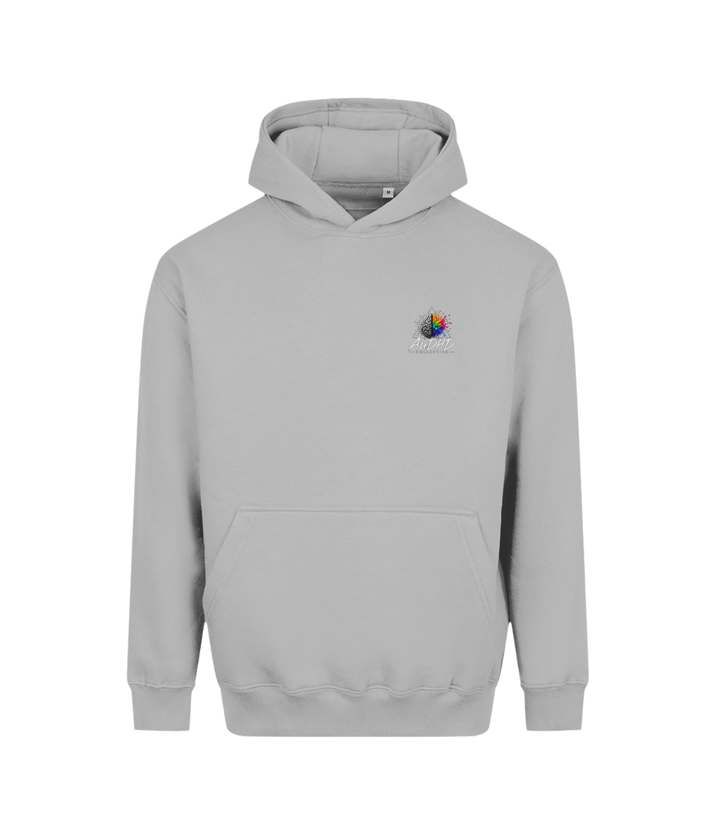 Different Path, Same Destination – SEN Dad Hoodie, Heather Grey, front view
