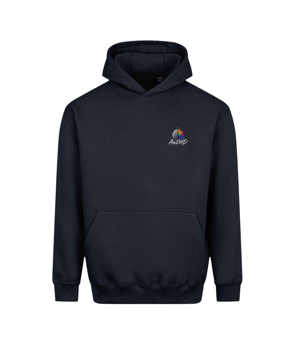 Dad Mode – SEN Dad Hoodie (Design 2), New French Navy, DTF front